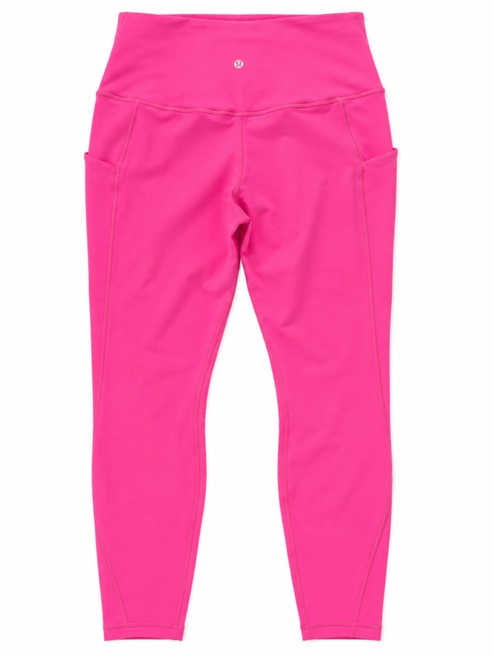 Lululemon athletics Size 8 Pink side pocket yoga